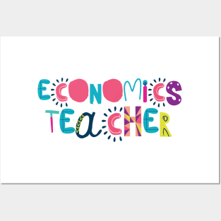 Cute Economics Teacher Gift Idea Back to School Posters and Art